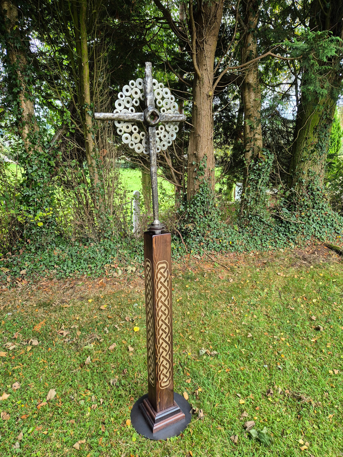 From Rust to Reverence: Transforming a Lug Wrench into an Iconic Celtic Cross
