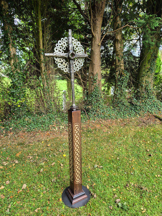 From Rust to Reverence: Transforming a Lug Wrench into an Iconic Celtic Cross